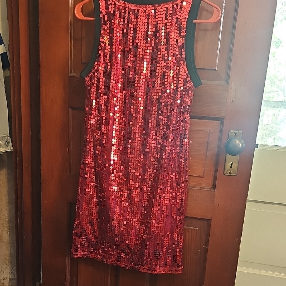 Rue21 Sparkling Red Sequin Chicago Dress - Picture 4 of 4